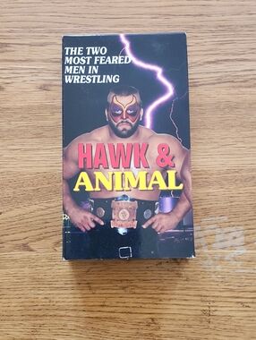 Hawk & Animal Wrestling VHS - 1990